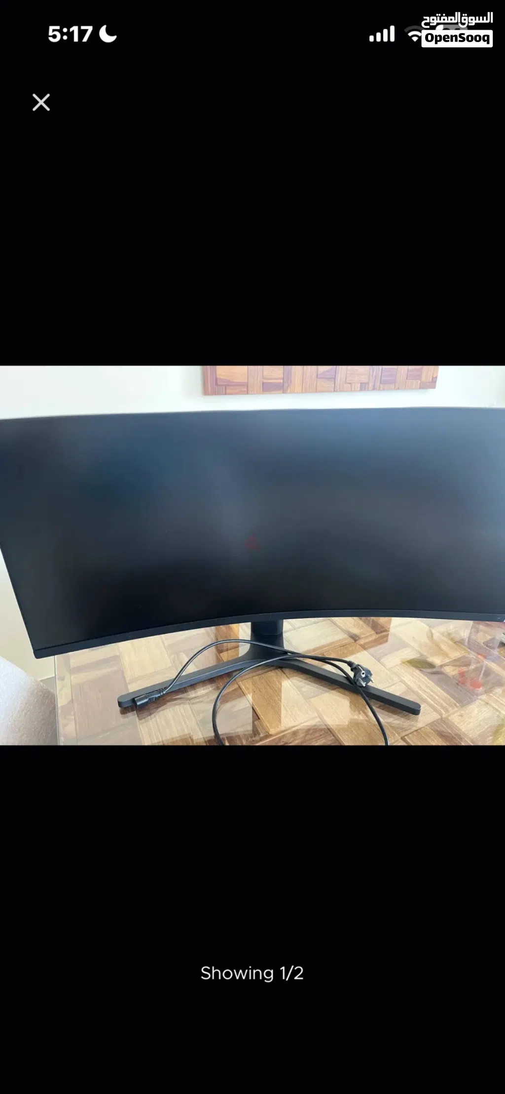 4K Resolution Gaming Monitor 144Hz 34inch Curved