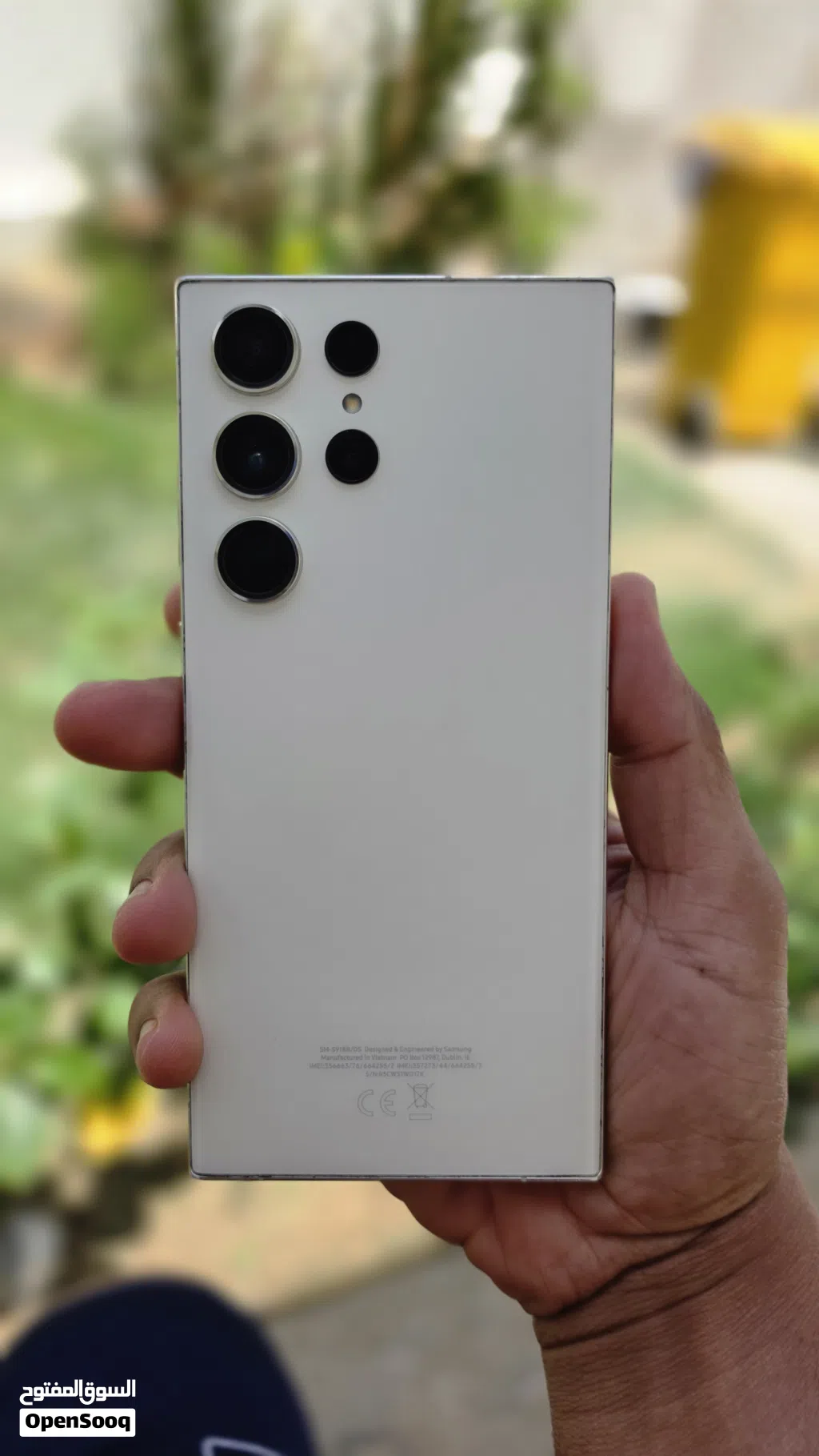 جهاز S23 Ultra 256GB. الجهاز شرق أوسط، دبل سيم كارت، الرام 12GB. الجهاز نظيف مثل ما موضح