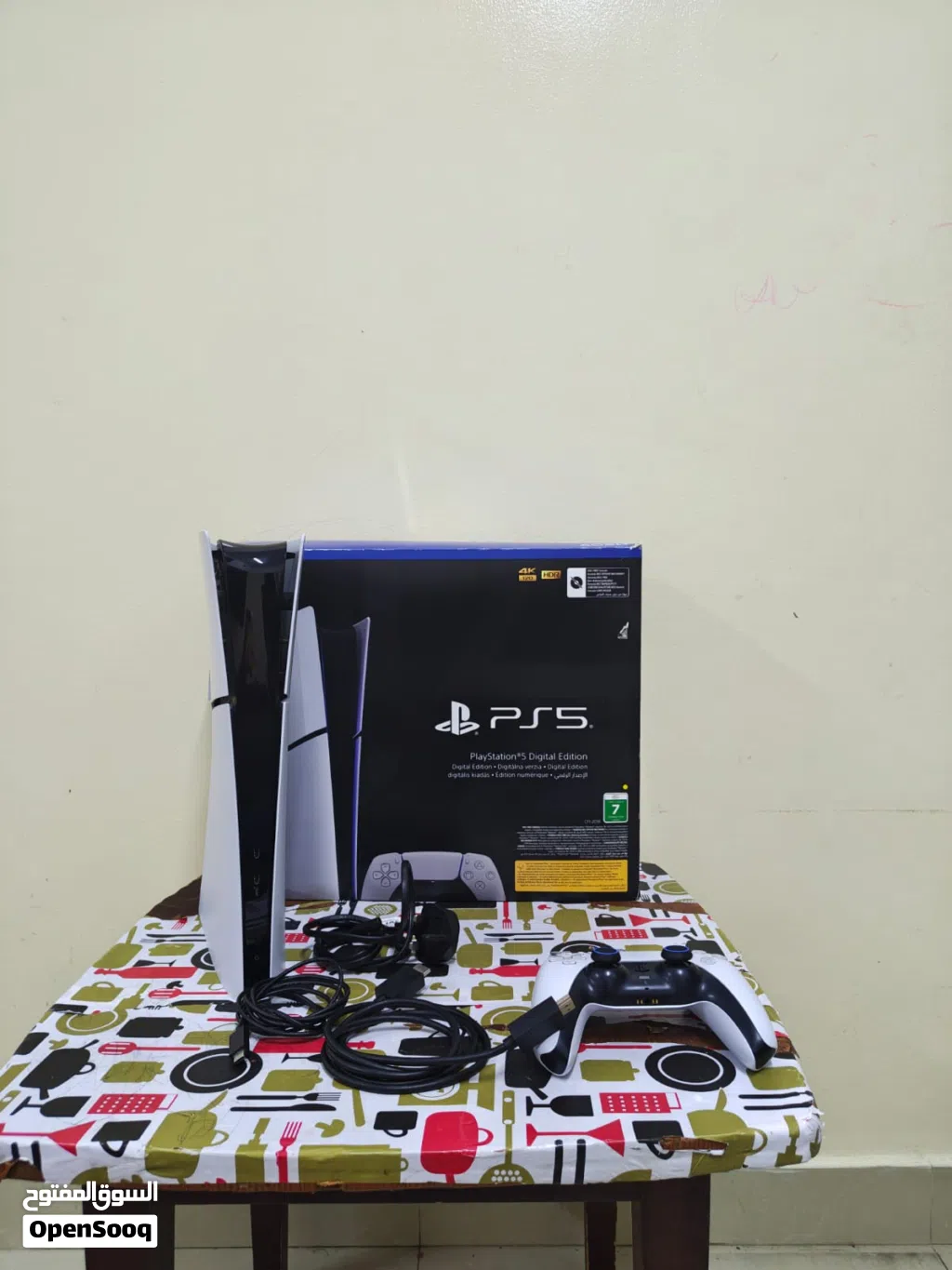 Sony PlayStation 5 Slim Digital Edition (1TB) – Like New with Original Box