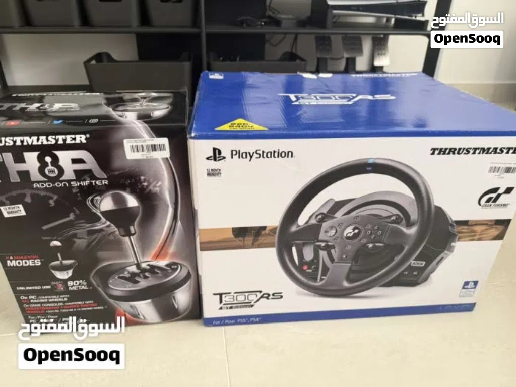 T300 rs gt edition steering wheel with thrust master shifter with warranty