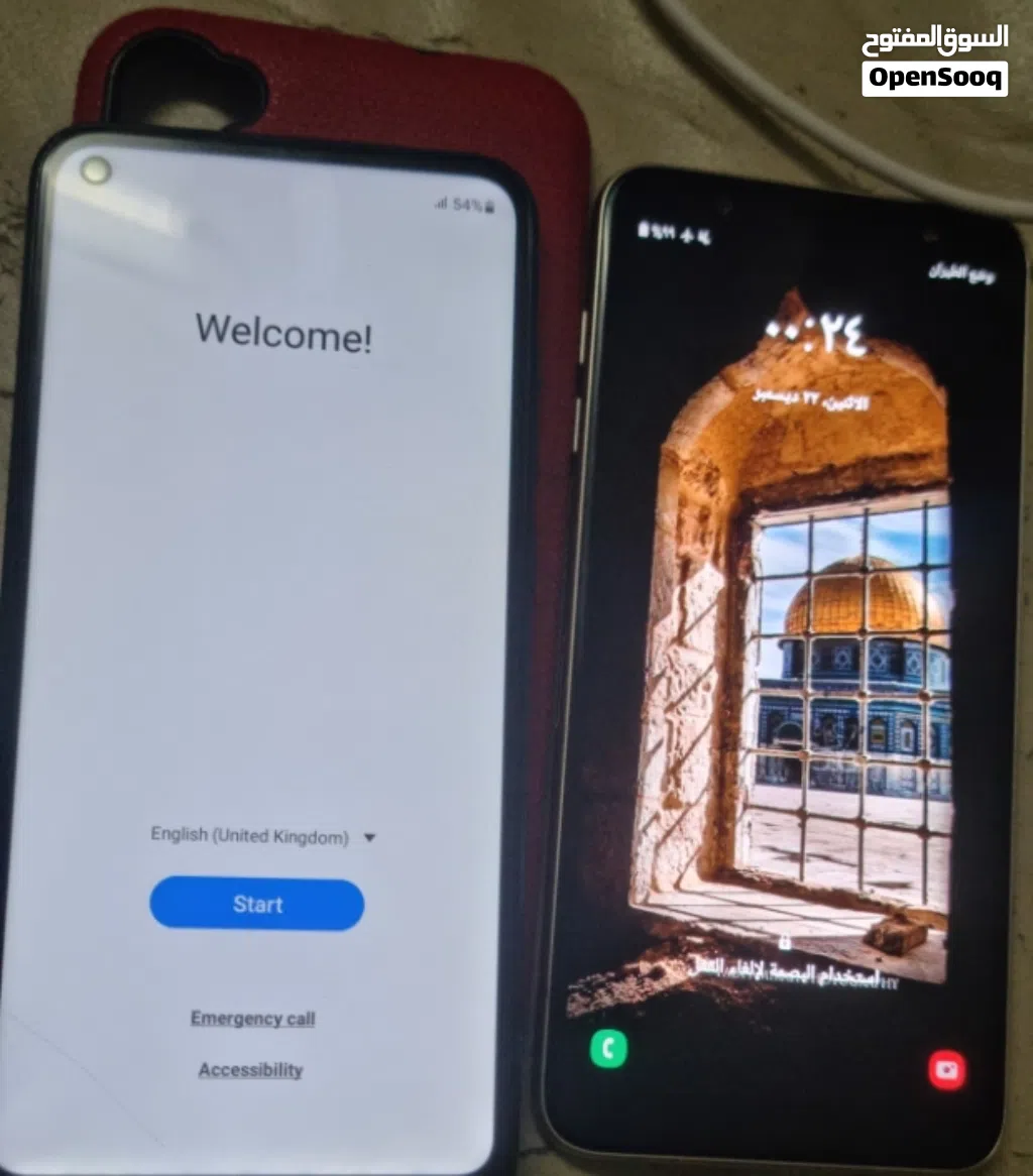 جالاكسي j8 + A11 مستعملات في حاله ممتازه
