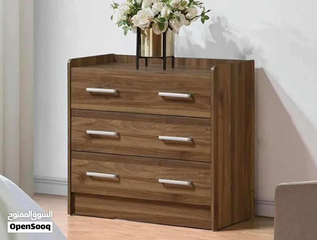 Supreme 3Drawers Young Dresser - Brown