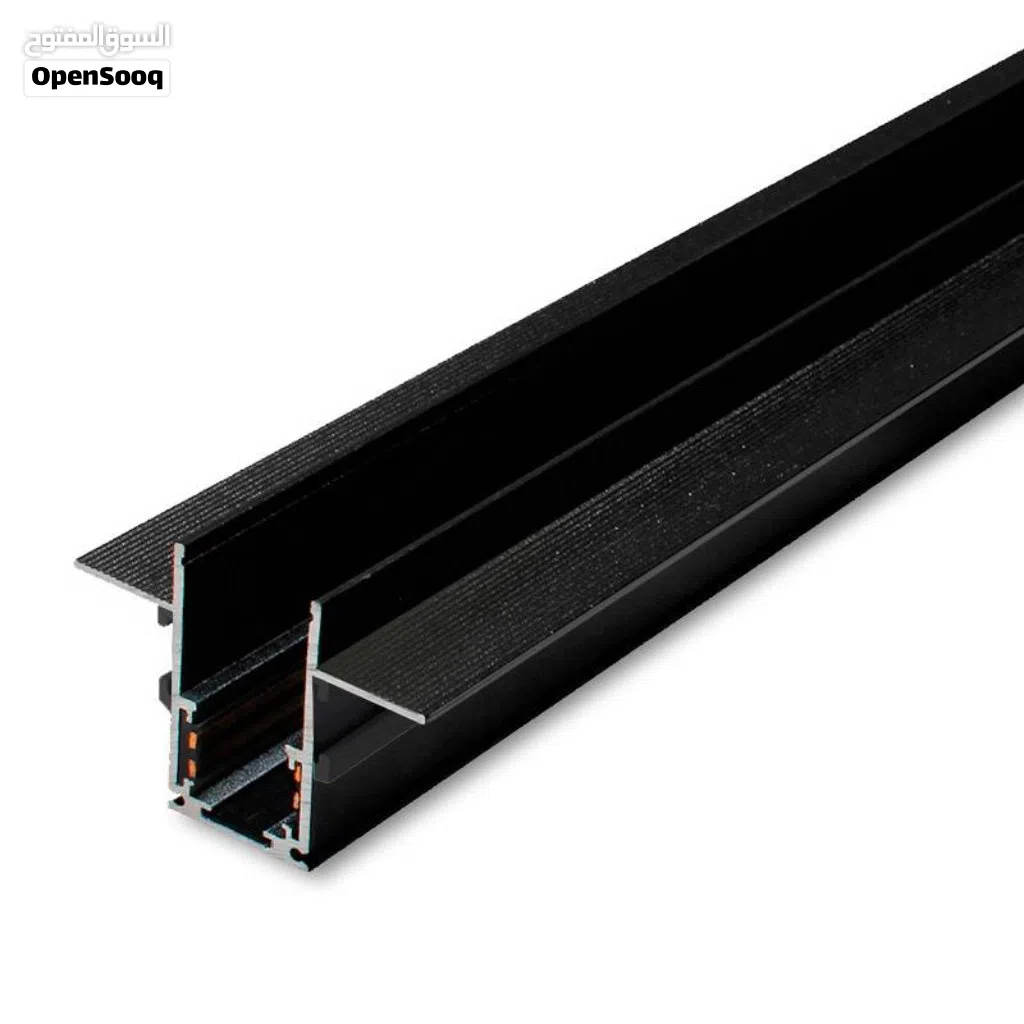 Double Ceiling Recessed Magnetic Track Profile Loox / بروفايل ماجنتك تراك سقفي مخفي مزدوج Loox