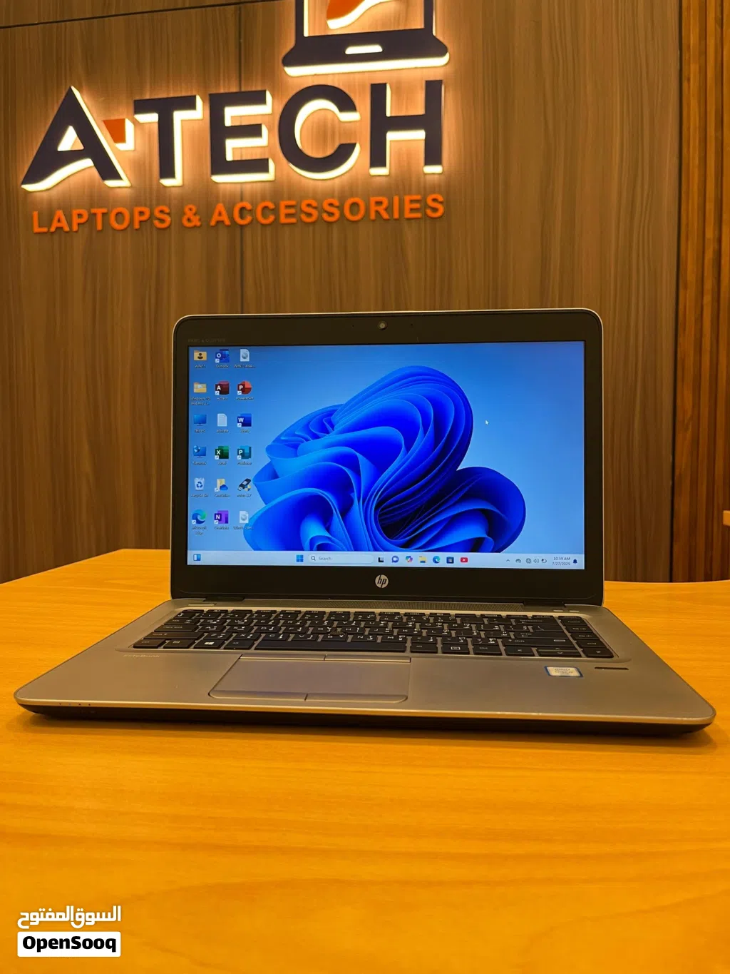 HP EliteBook 840 G3 i7 6th gen 8/256gb laptop– Reliable Power & Portability لابتوب