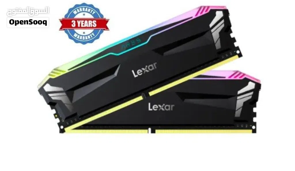 Lexar 32GB (2x16GB) ARES RGB DDR4 RAM 3600MT/s CL18