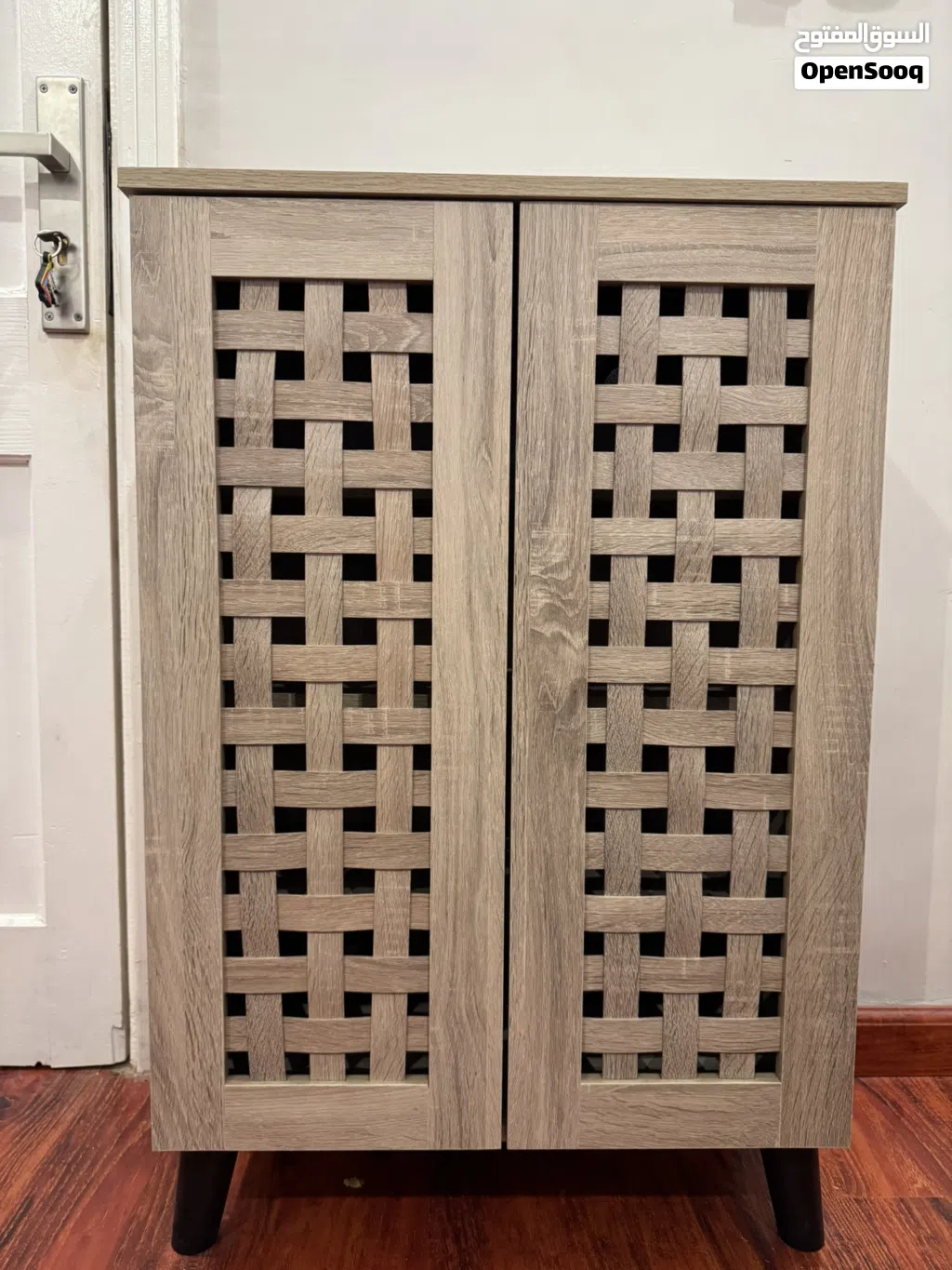 Barely used Home Box shoe rack. Retail SAR 239, selling for SAR 160.