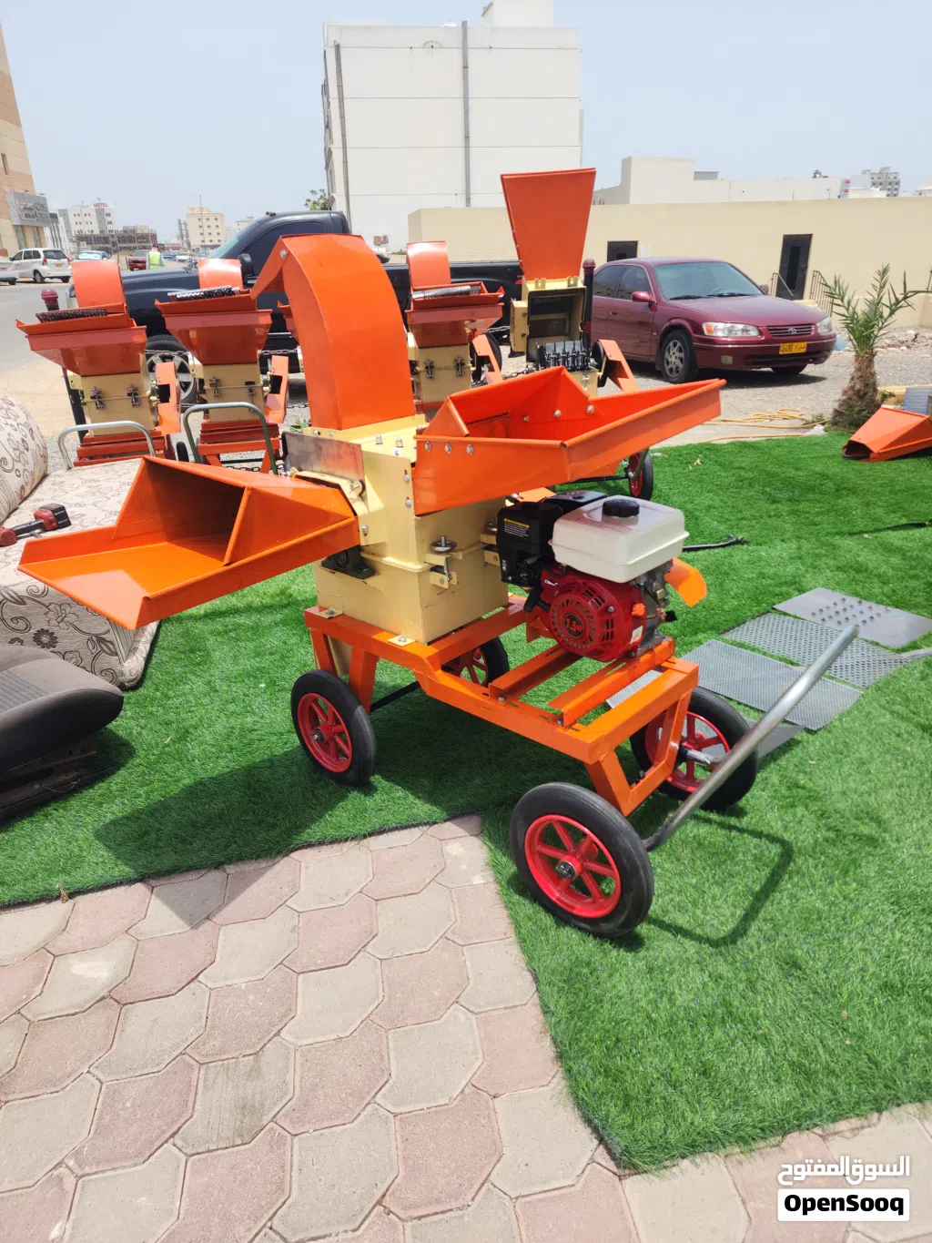 فرامة حشائش و مخلفات الزراعية أعلاف و سعف النخيل