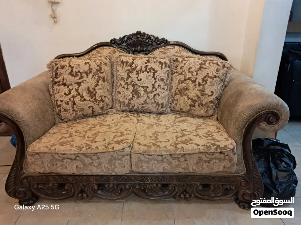 luxury beige-brown couch