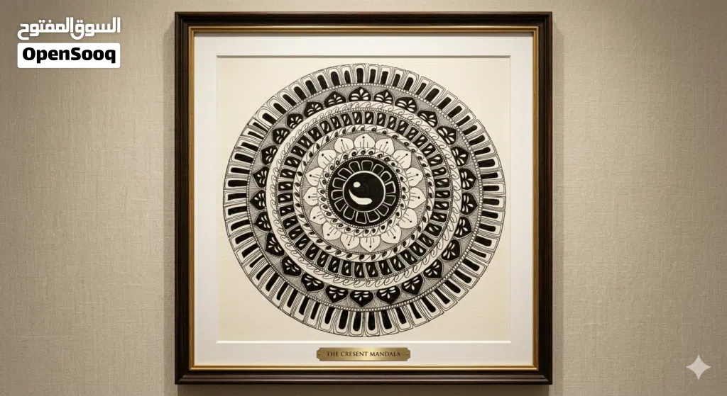 Mandala art wall decor