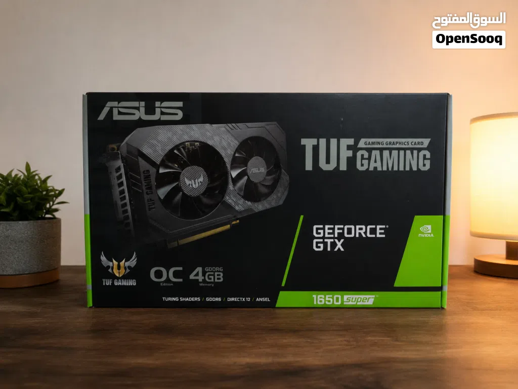 ASUS TUF Gaming GTX 1650 Super OC Edition.