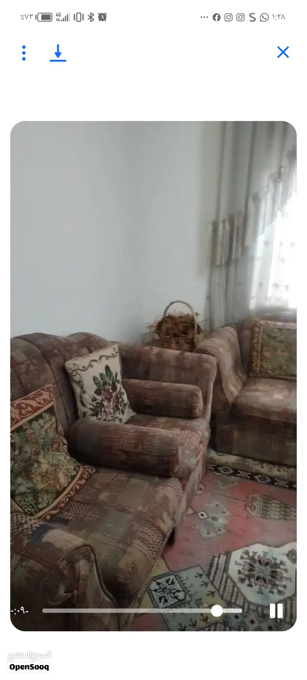 كنب للبيع 30