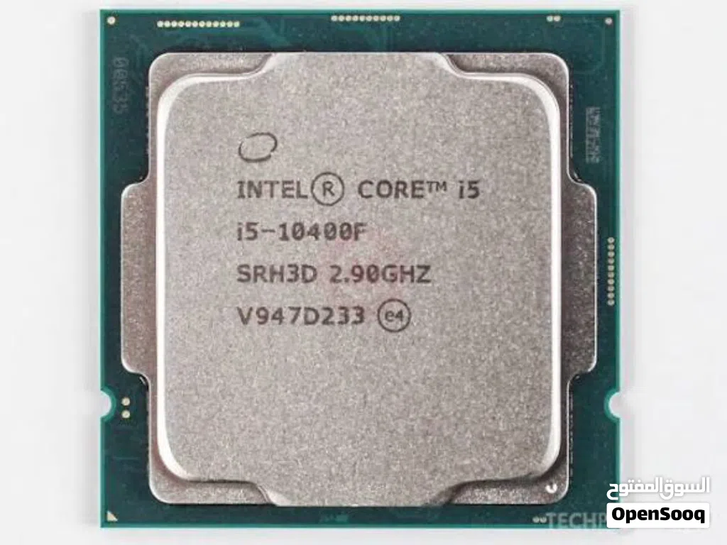 معالج Intel Core i5-10400F جيل عاشر مستعمل نظيف جداً للبيع