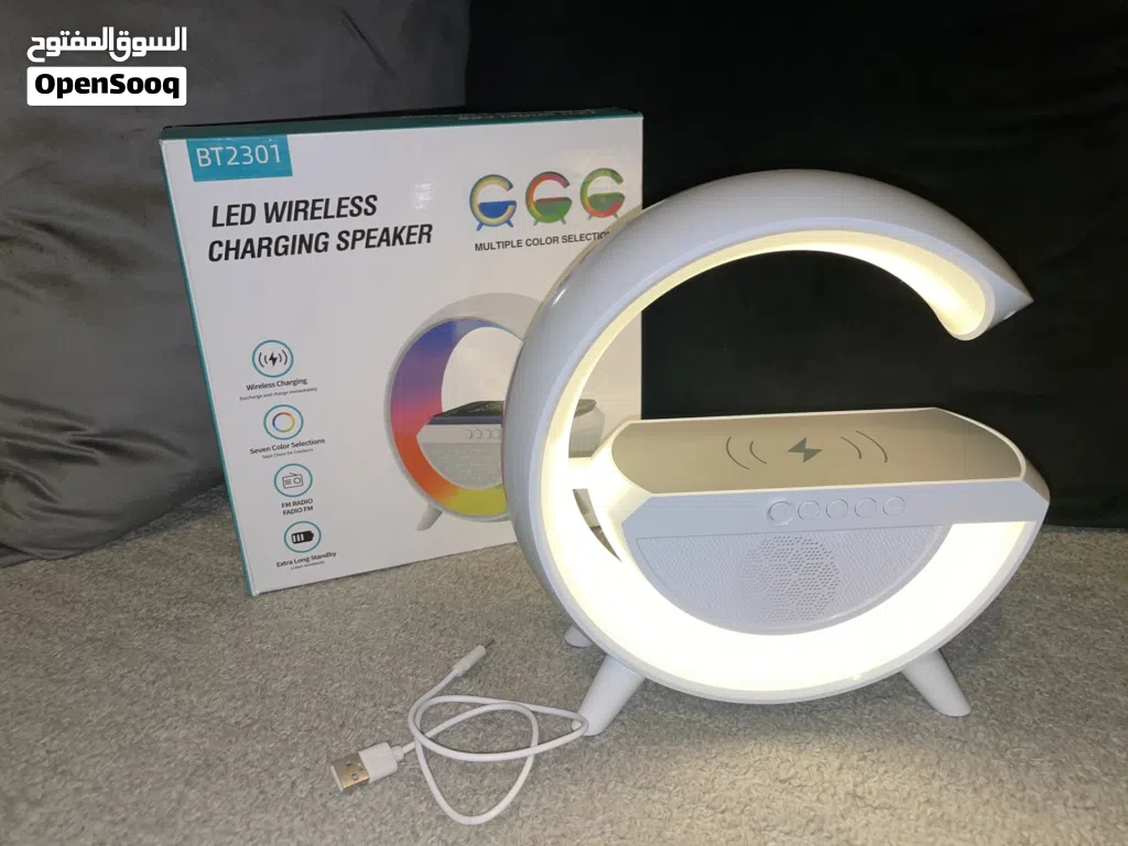 سبيكر بلوتوث مع إضاءة LED – موديل BT2301