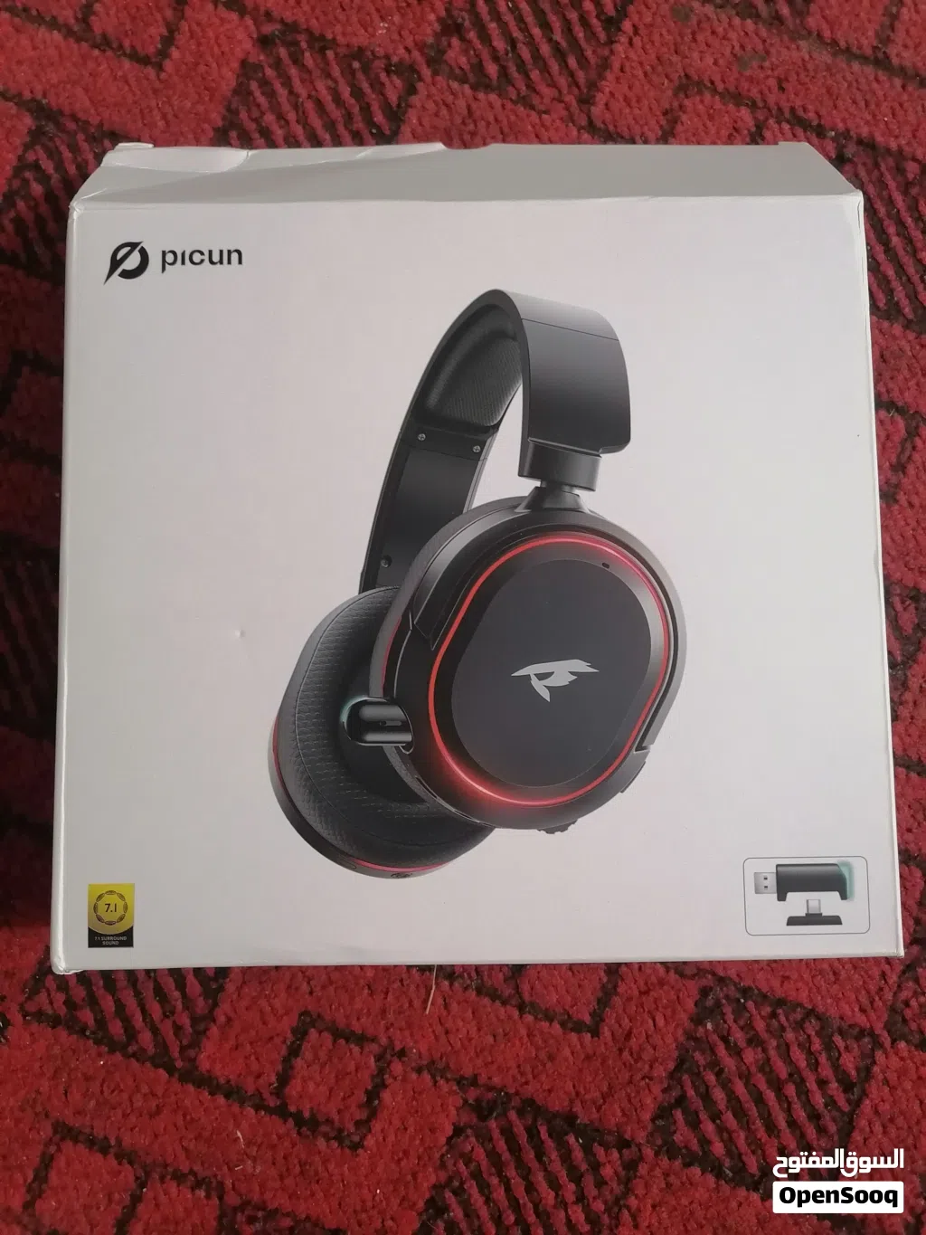 جديدة باكيت للبيع سماعة Picun G2 Gaming Headset بحالة ممتازة سعر بي مجال قليل