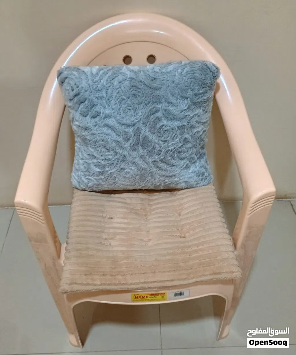 PLASTIC CHAIR with Cushions, USED but in "Excellent" condition like new - see pics, Urgent, Hurry-up