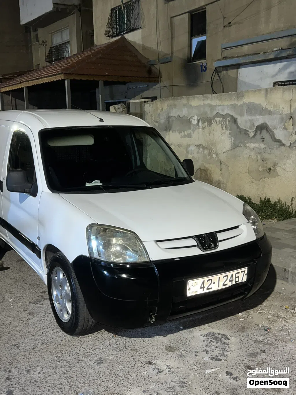 Peugeot Partner Van Short Body