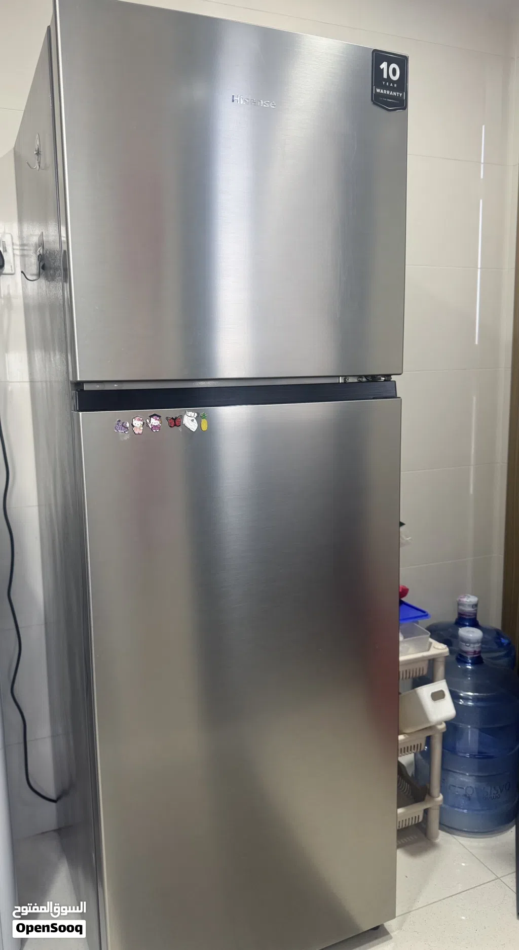 Hisense Top Mount Refrigerator 418 Litres RT418N4ASU1 Brought from Sharaf DG