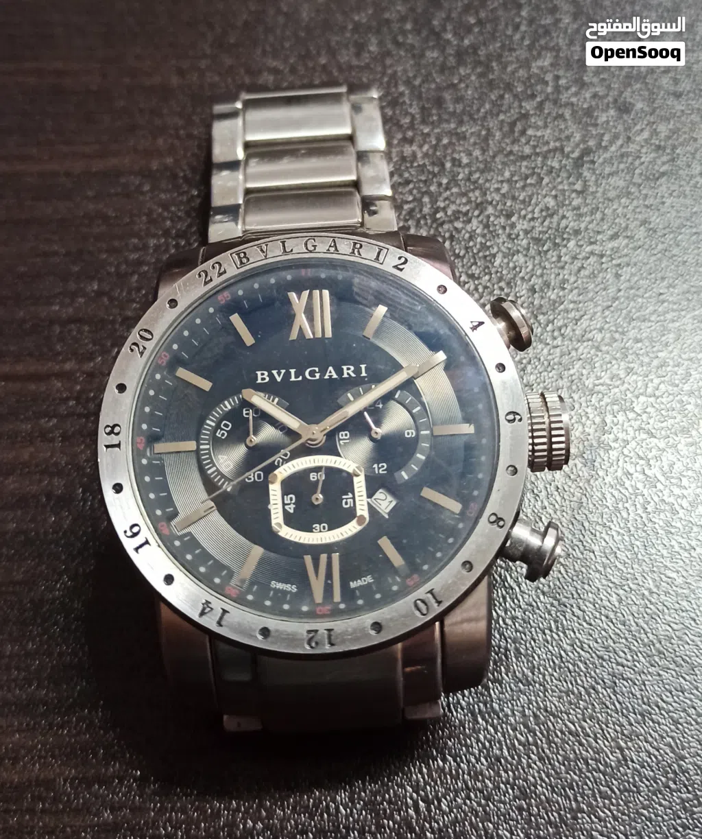 ساعة BVLGARI رجالية فاخرة