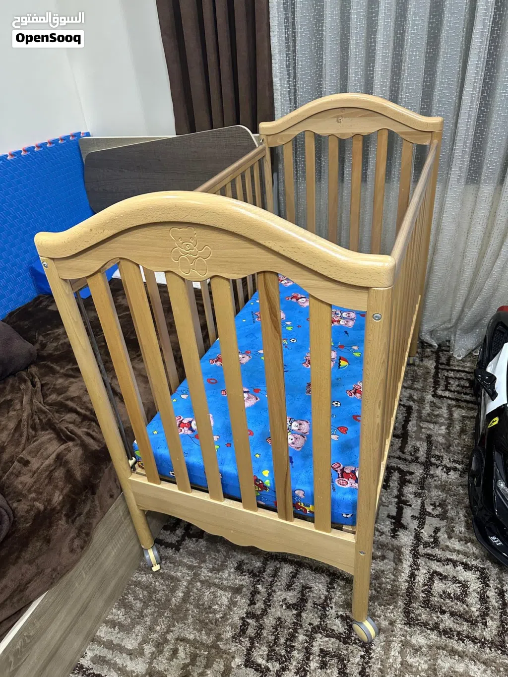 سرير بيبي من سنه ل 10 سنوات