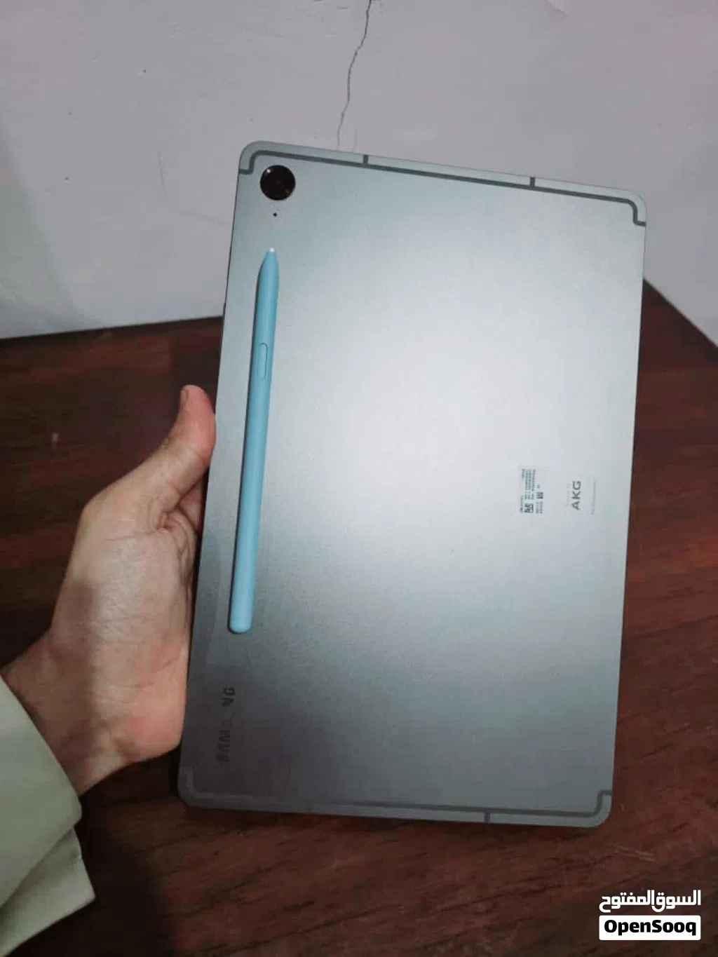 samsung Galaxy tab s9 fe ايباد شريحه فورجي نضيف بالواصق