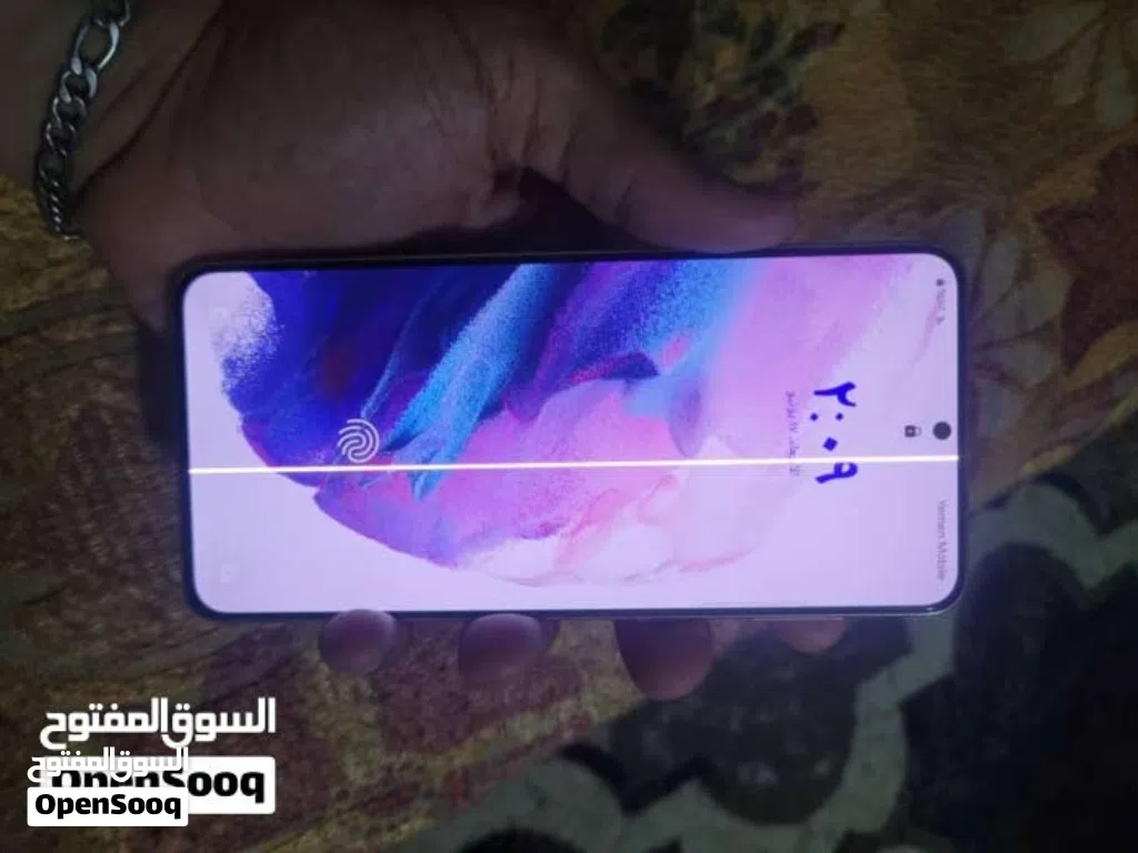 جلاكسي s21 plas 5G جديد ناقصله الكرتون خط فقط مضمون من التوسع وبسعر سوبر عرطه