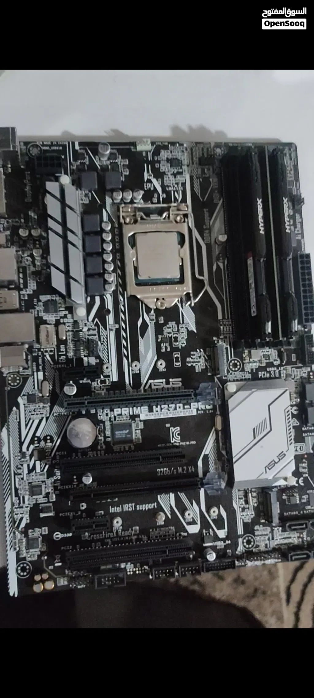 معالج + بورد i5 جيل سابع السعر 150 الف