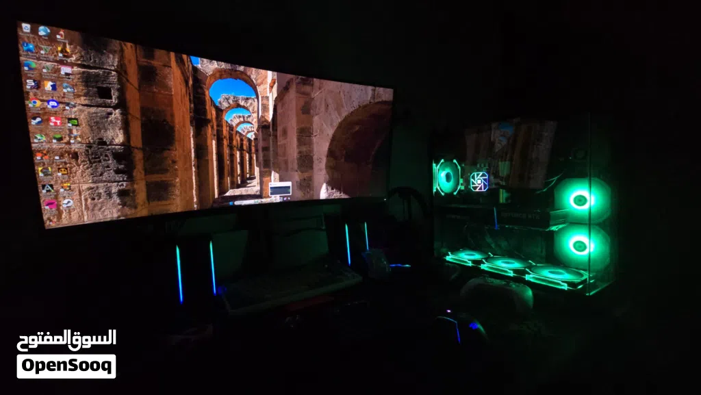 السلام عليكم تجميعه rtx5070 مع معالج i5 14400f مع يوبي اس 2000va للبيع بسعر مليونين و 300 و بيه مجال