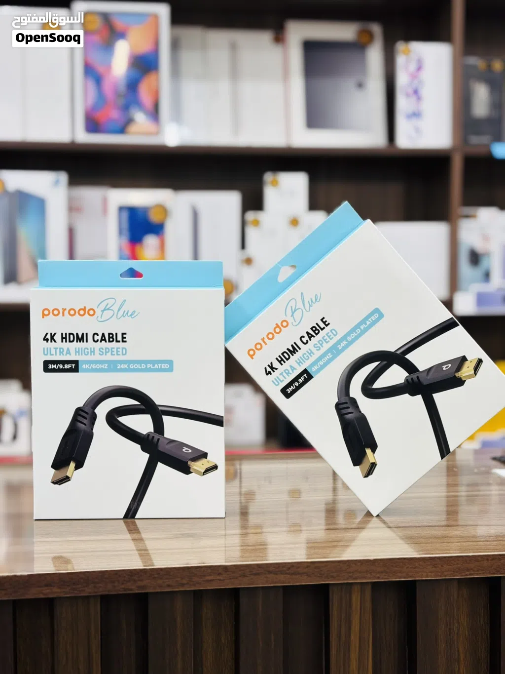 PORODO 4K HDMI CABLE ULTRA HIGH كيبل اتش دي ام اي 3 مترSPEED