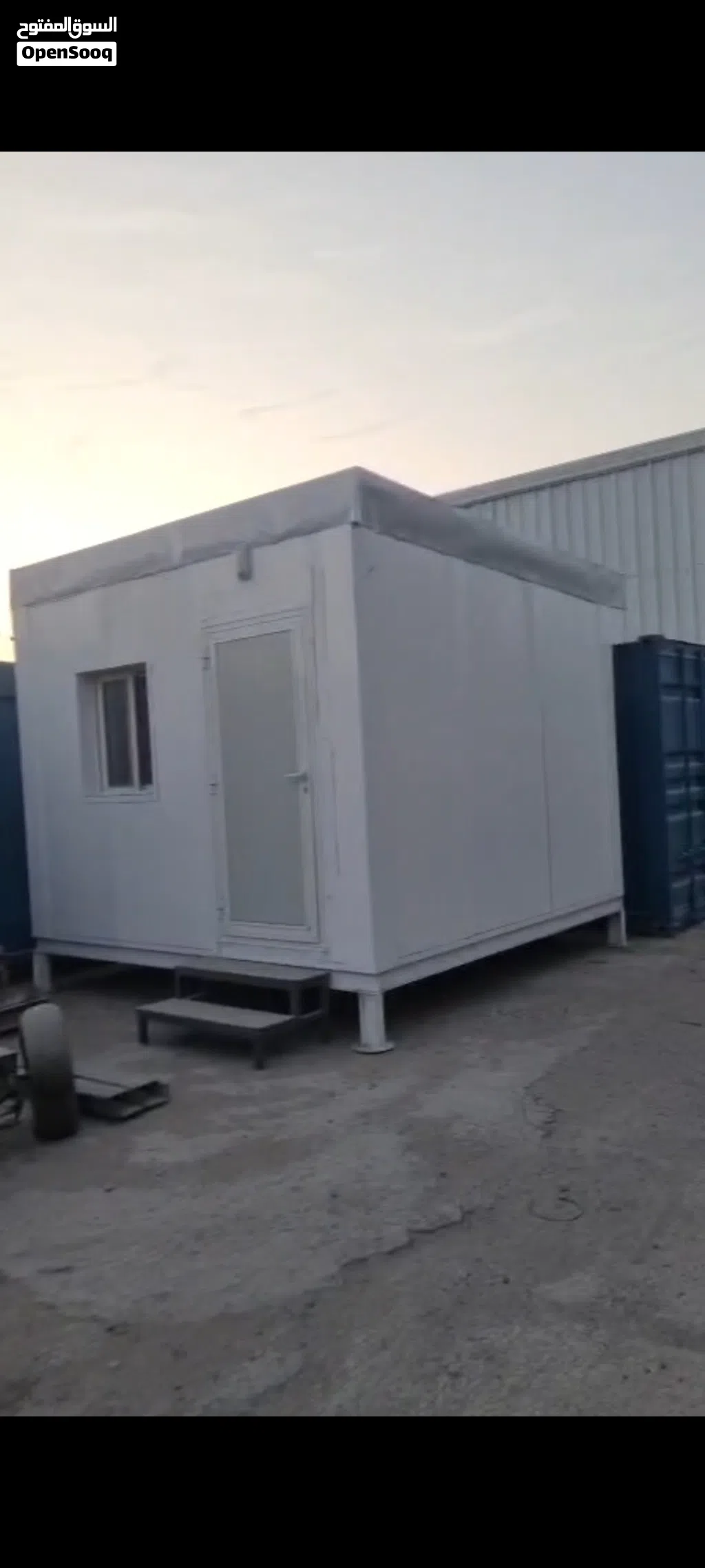 New Chalet 4mx3.5m with bathroom. Made with 10cm sandwich panel and roof is 15cm sandwich panel.