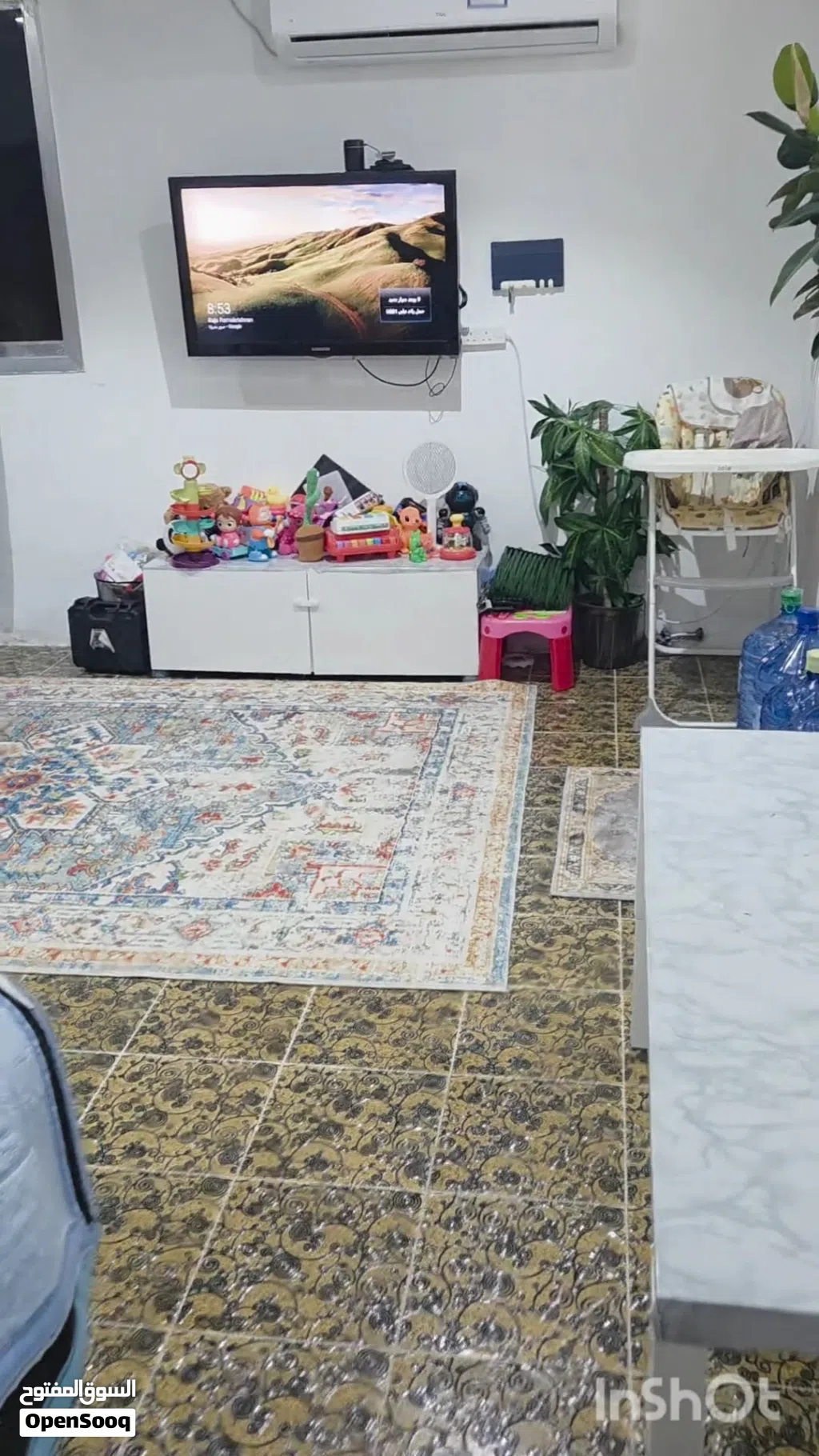 شقه للايجار المؤقت بالدعيه غرفه وصاله