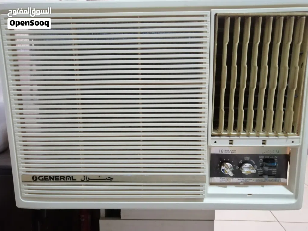 Genuine Fujitsu General 1.5 Ton Window AC (18,000 BTU)