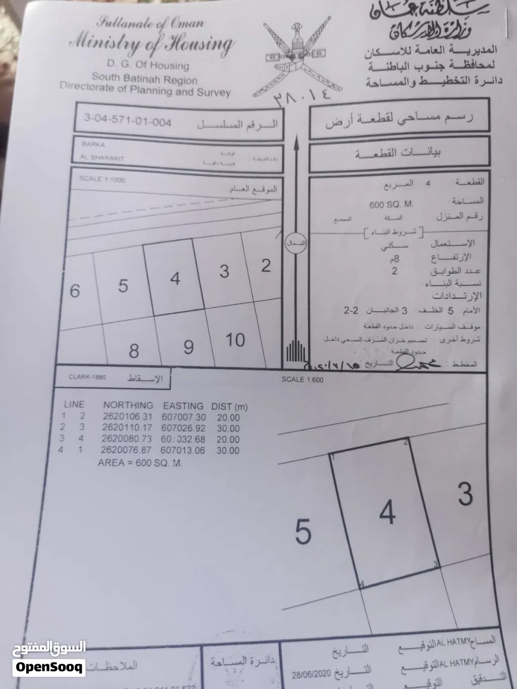 أرضين شبك بركا