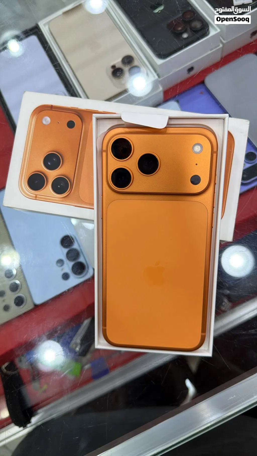 هاتف iPhone 17 pro max مستعمل بسعر ممتاز