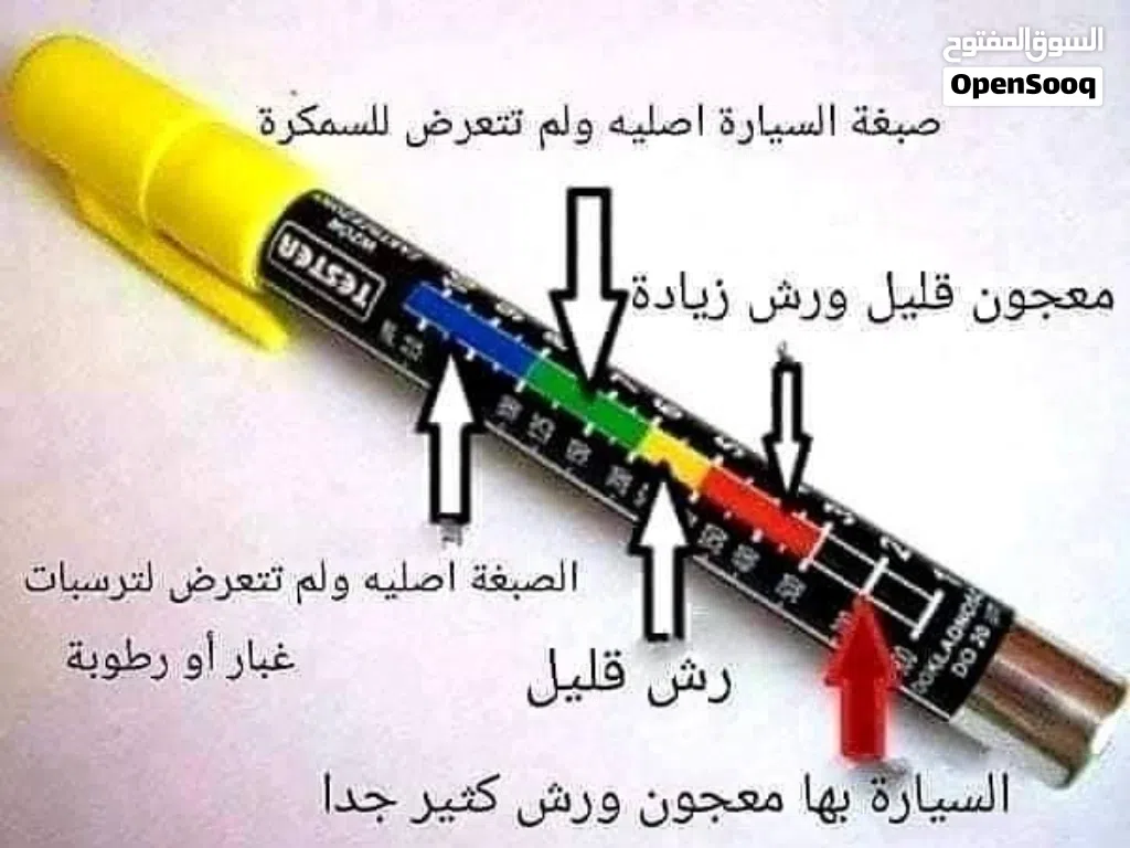 قلم كشف دهان السيارات تعرف سيارتك فابريكا ولا معجون؟! لو لسه متعرفش، فالقلم هاد هيفيدك..