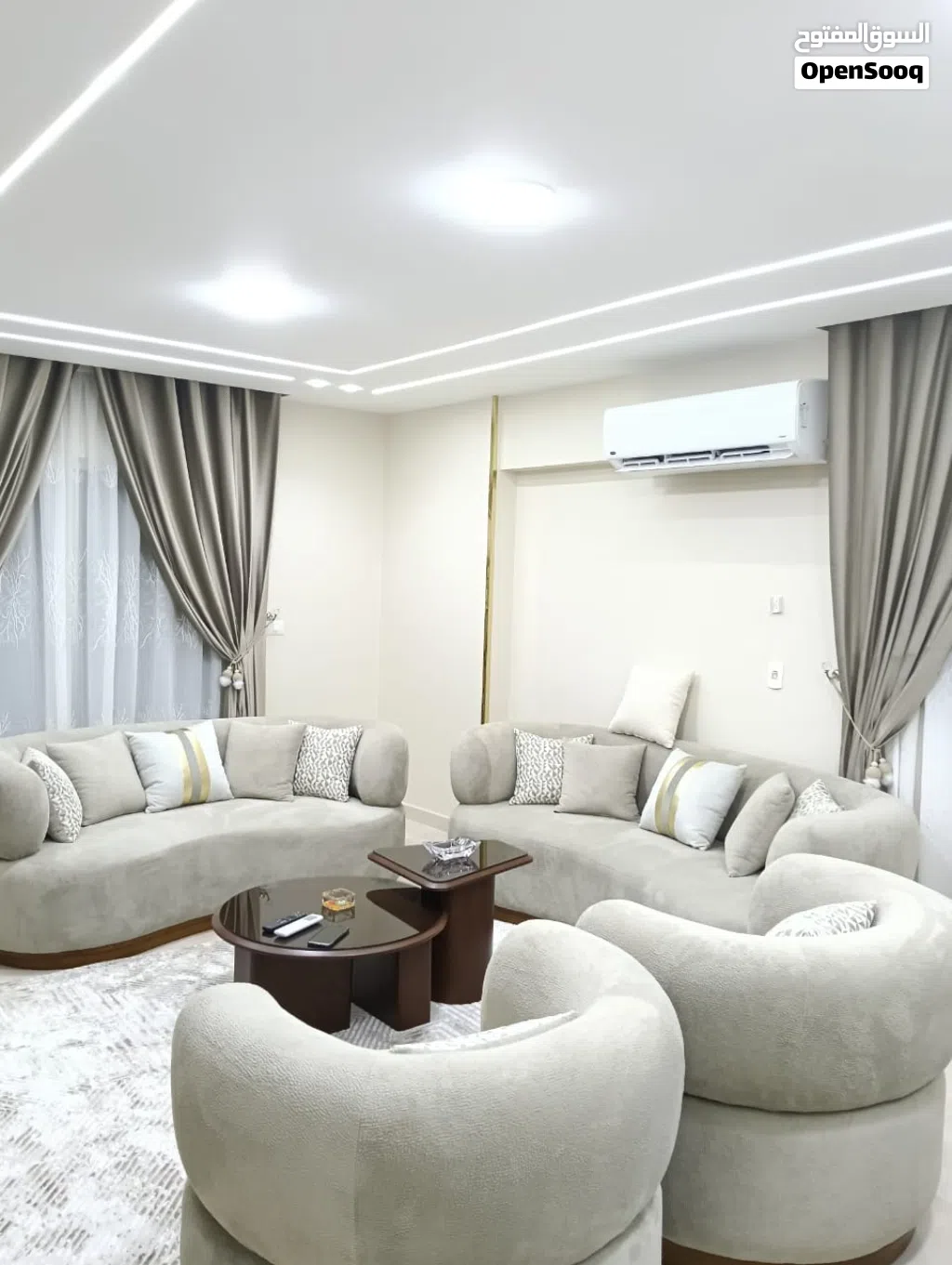 شقه مفروشه للايجار بالمهندسين