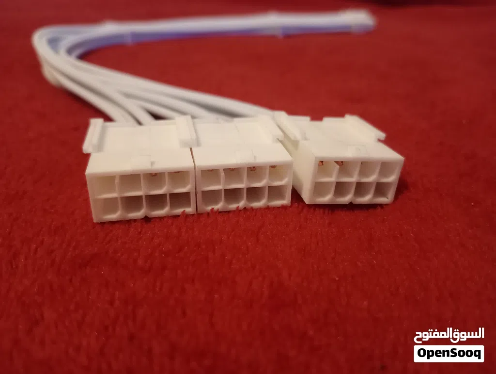 للبيع كيبل 12VHPWR (16-Pin) جديد - لون أبيض