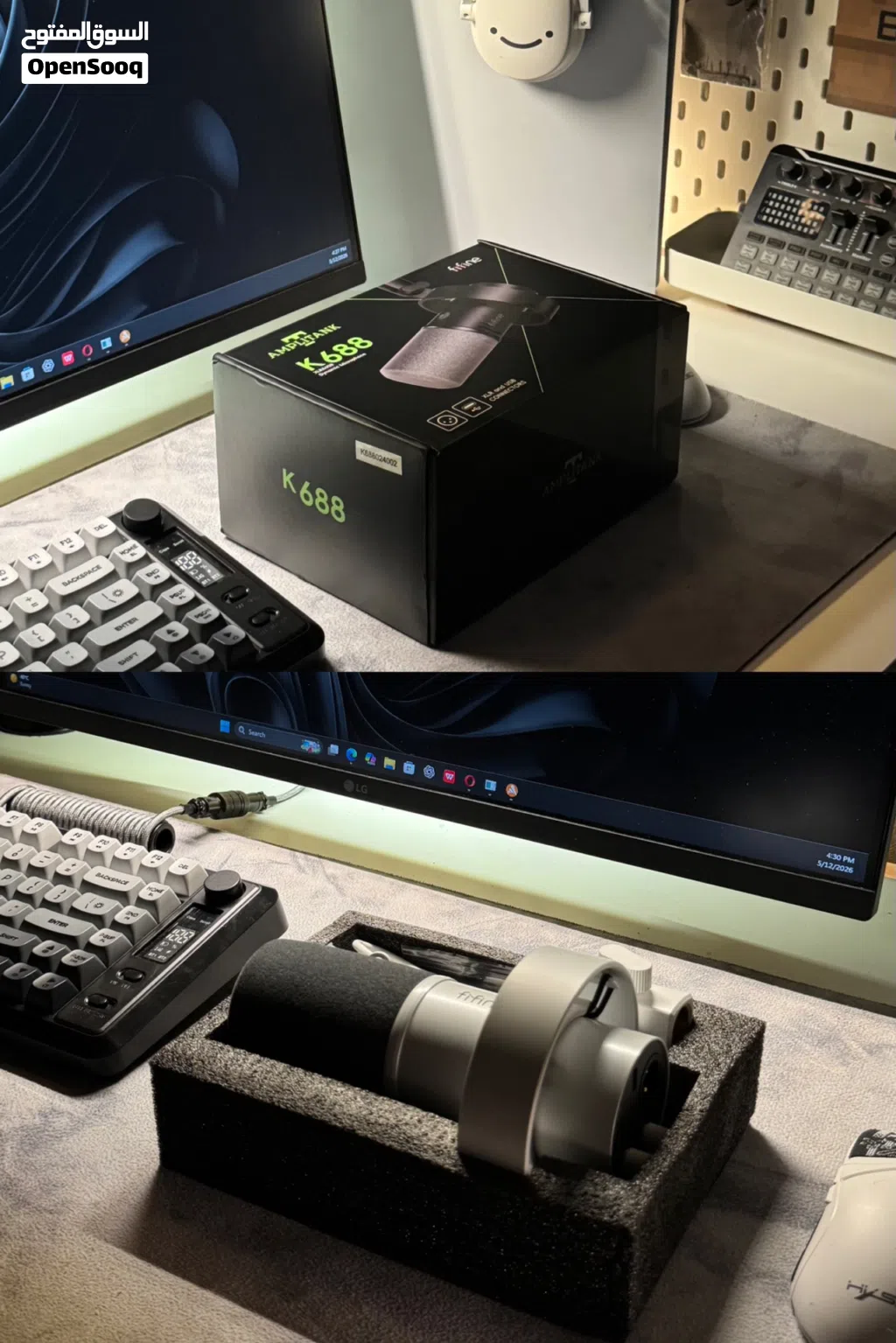 مايك Fifine K688 الديناميكي الاحترافي