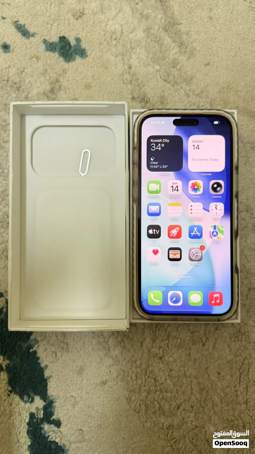 iPhone 17 pro max 256 GB Orange Used