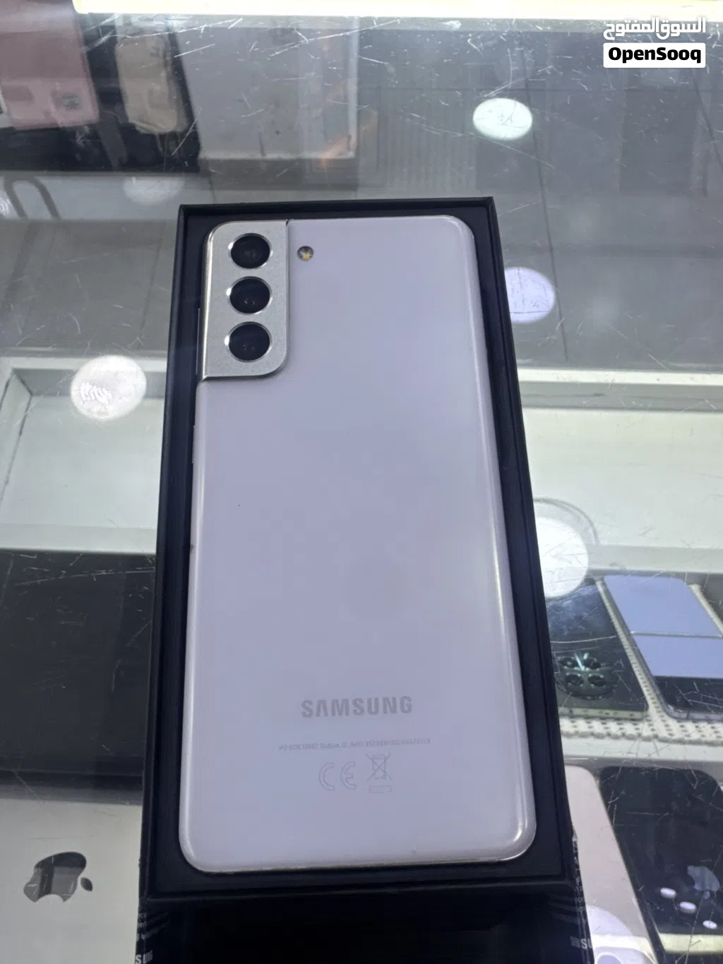 S21 5G بحالة الوكالة بسعر حرق