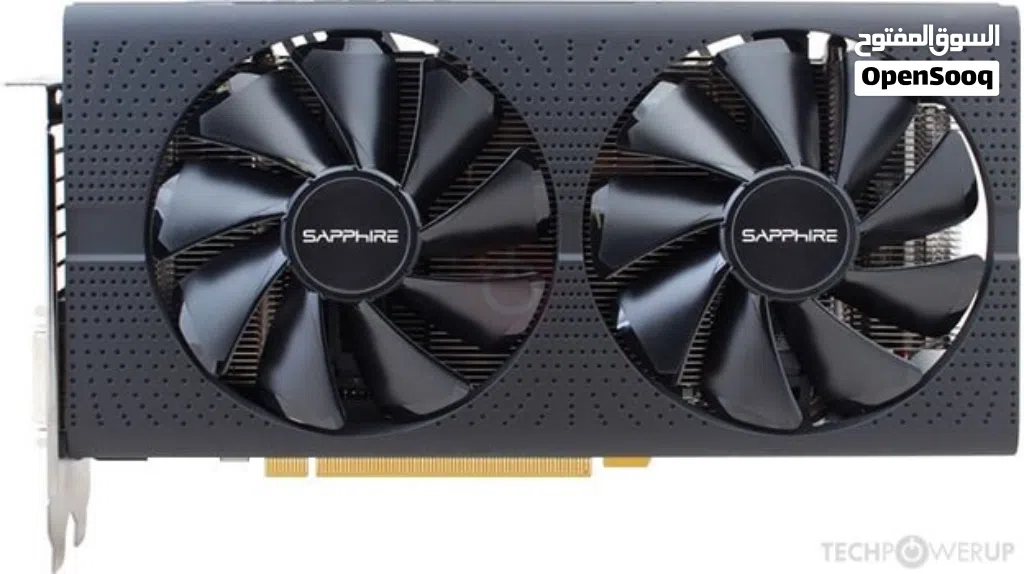 RX 580 8gb كرت شاشة