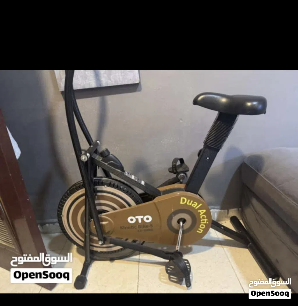 Oto dual action home exercise cycle