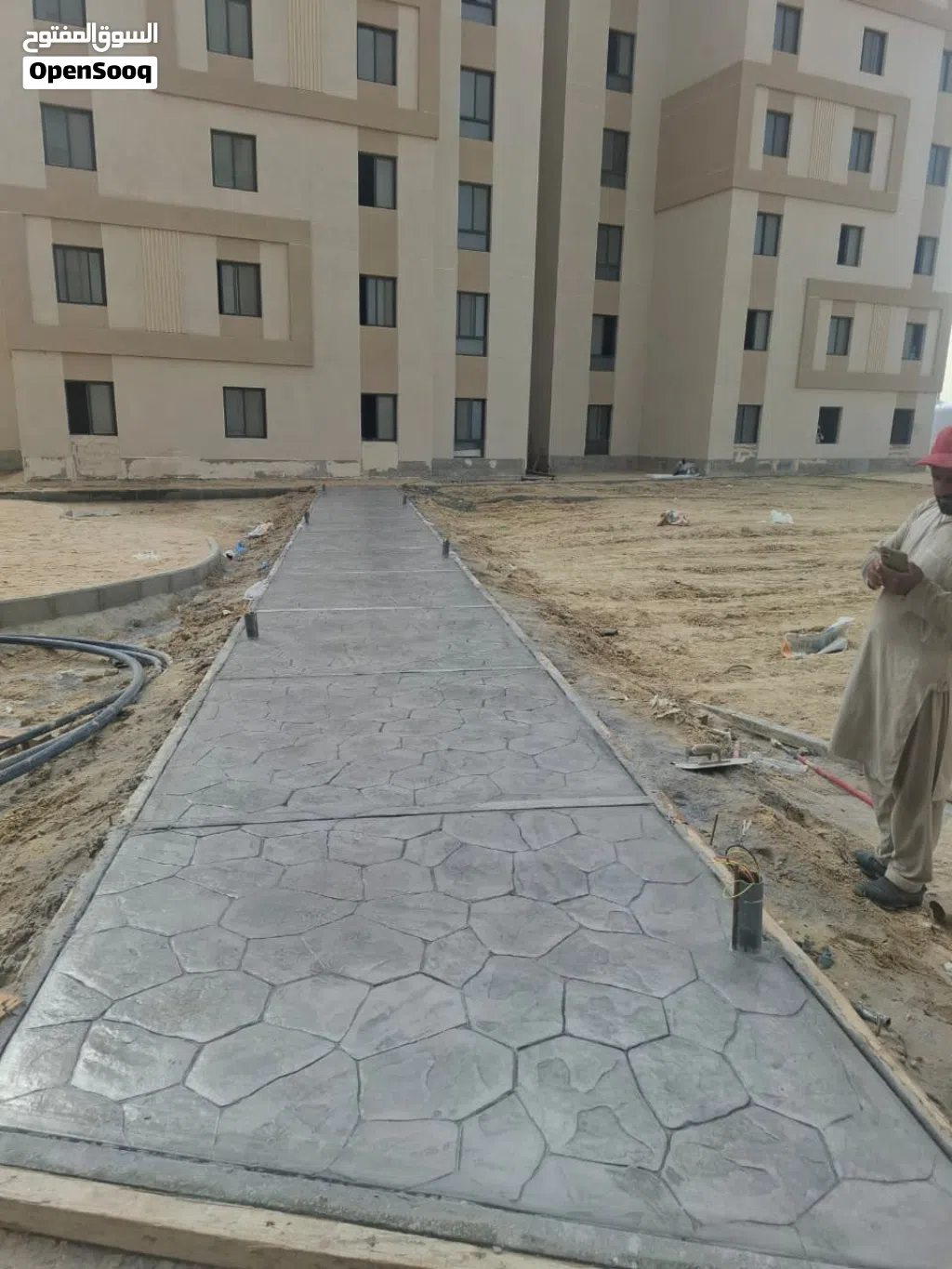 خرسانة مطبوعة صبة ميزانية صبة مروحيه صبة ترازو ريزن بوند