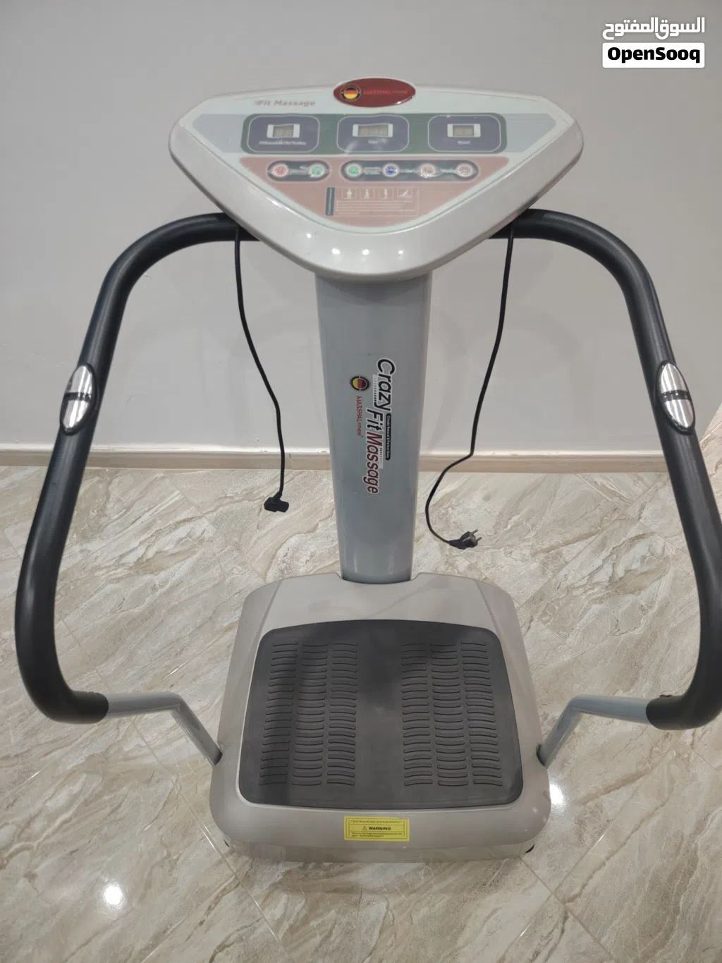 جهاز الإهتزاز والتخسيس الألماني الأصلي نظيف جدا (Crazy fit) كريزي فت