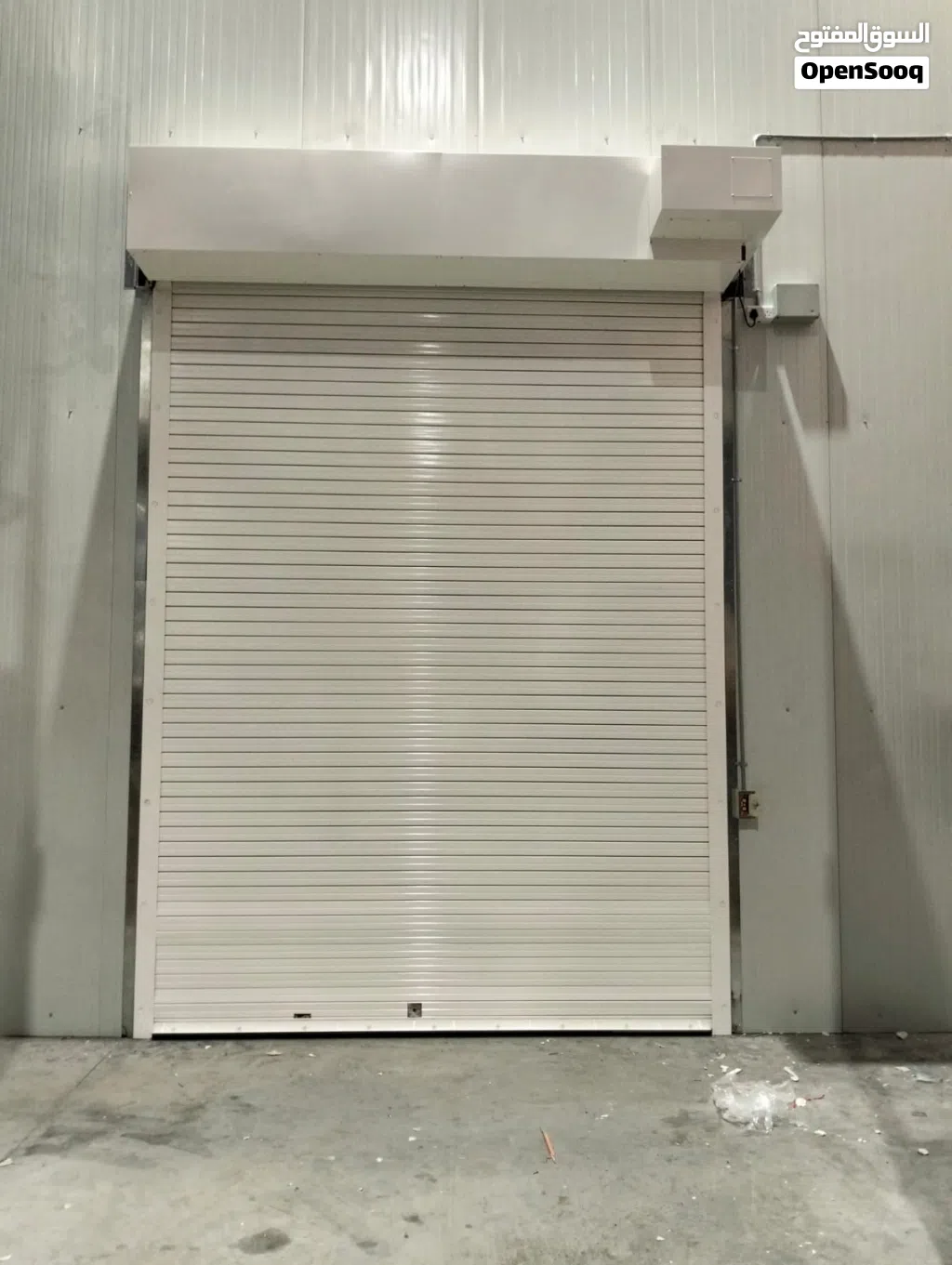 Rolling Shutter Garage Door Setting Repairرولينج شتر باب الجراج التركيب الامداد الفني الأصلاح