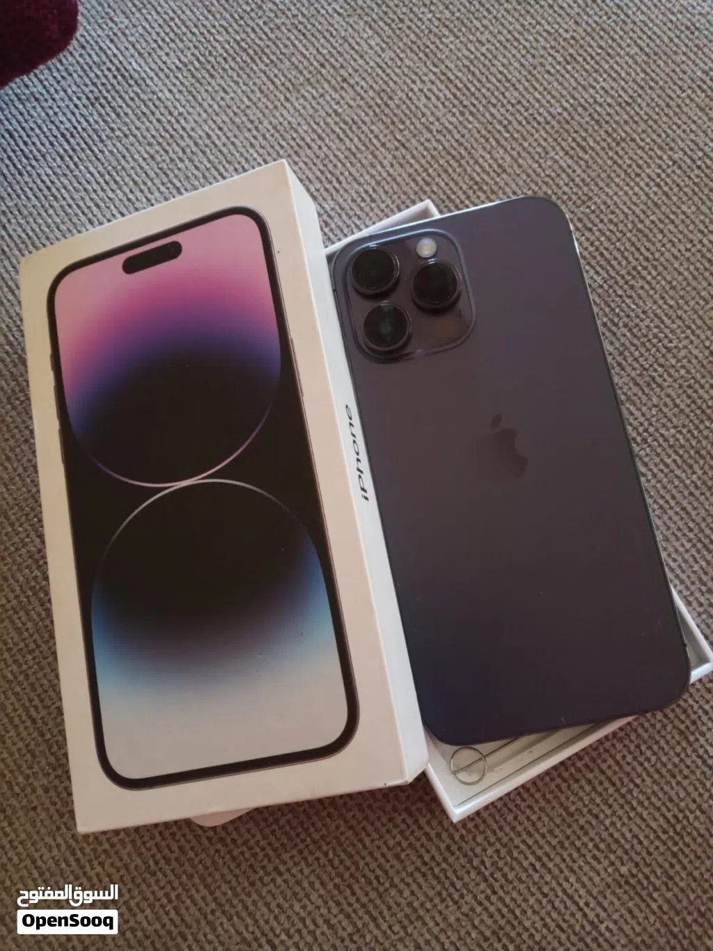 iPhone 14 promax 256مدخل خط