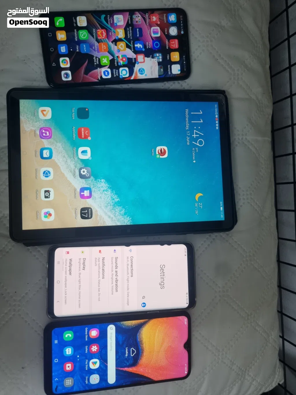 3 mobile 1 tab all sell urgently