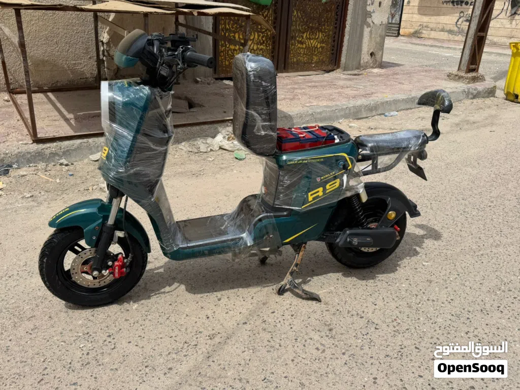 دراجه شحن R9 مزوده 6 باتري 32 للبيع