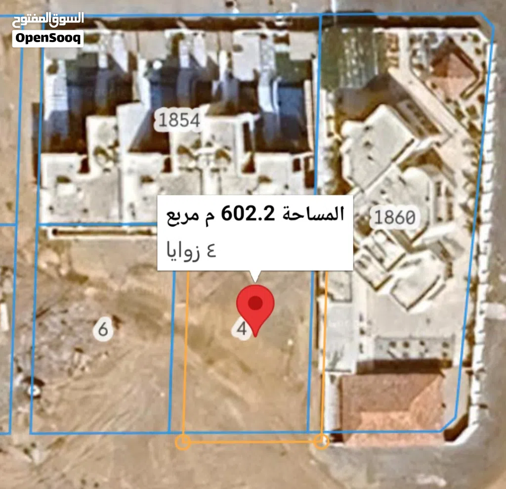 للبيع أرض سكنيه في بركاء الرميس شمال قريبه من الشارع البحري وقريبه من شاليهات وإستراحات بمساحة 600 م
