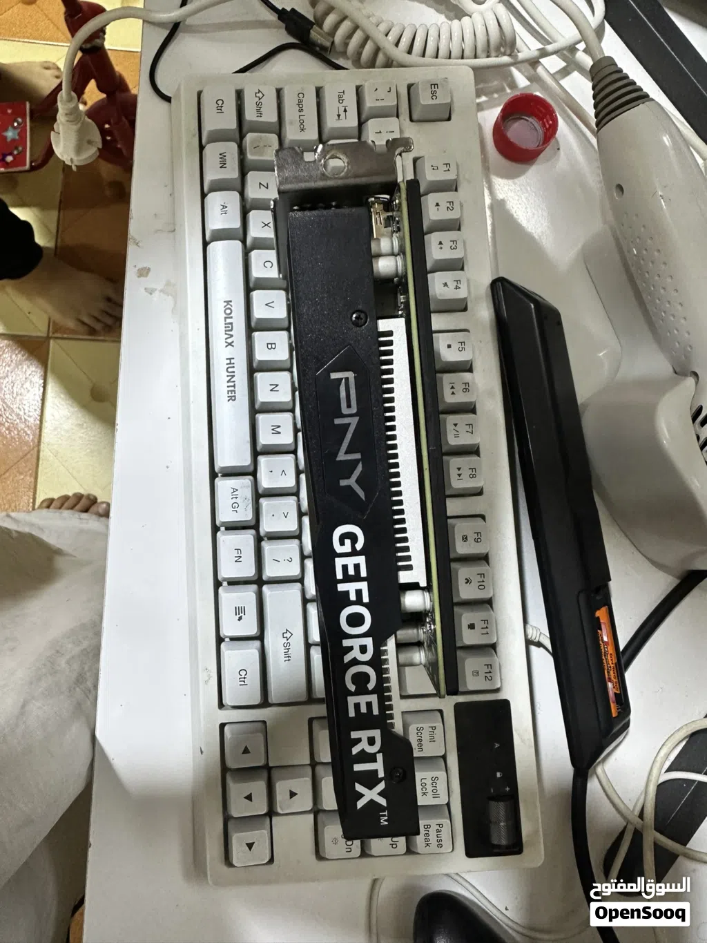 كرت شاشه 3050 6GBبدون منفذ طاقه
