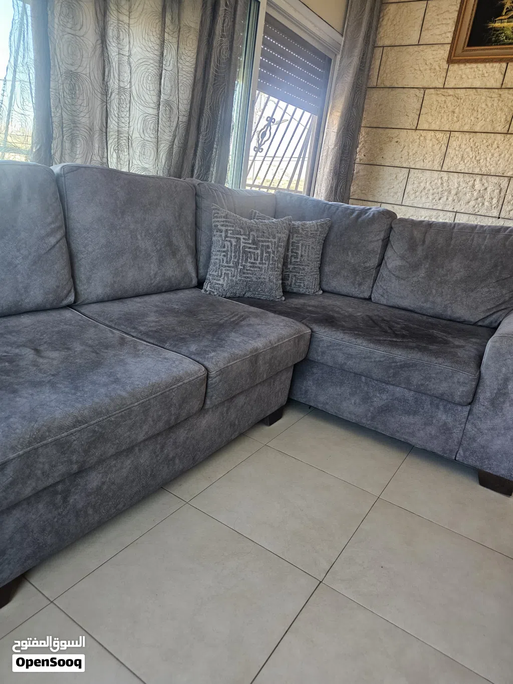 طقم كنب زاويه